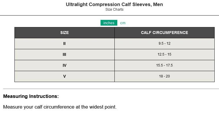 CEP Ultralight Compression Calf Sleeves, Men - Image 9