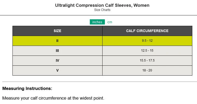 CEP Ultralight Compression Calf Sleeves, Women - Image 8