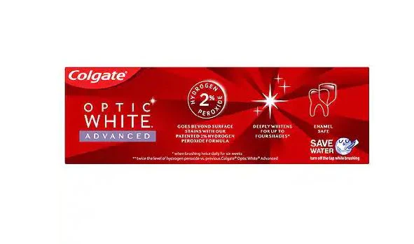 Colgate Optic White Whitening Toothpaste 3.2 oz Fresh Mint - Image 3