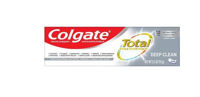 Colgate Total Whole Mouth Fresh Clean Mint Toothpaste - Image 4
