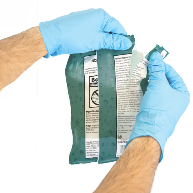 Comfort Rinse Free Shampoo Cap Disposable Latex-Free - Image 2