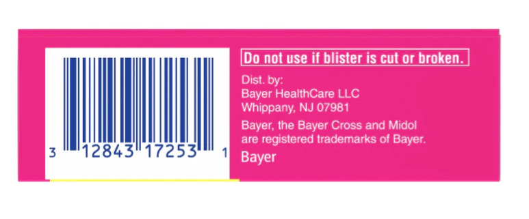 Midol Complete Menstrual Pain Relief Gelcaps with Acetaminophen 24/ct - Image 7
