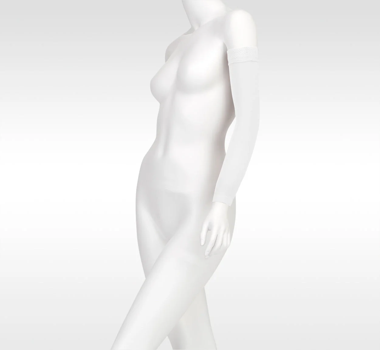 Juzo Soft 20-30 mmHg Armsleeve With Silicone Top Band - Image 3