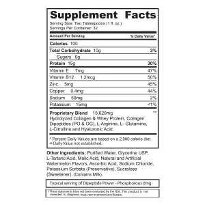 Dipeptide Power® Wound Healing Supplement Watermelon - Image 3