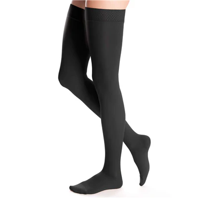 Duomed advantage 20-30 mmHg thigh beaded topband closed toe standard - Image 2