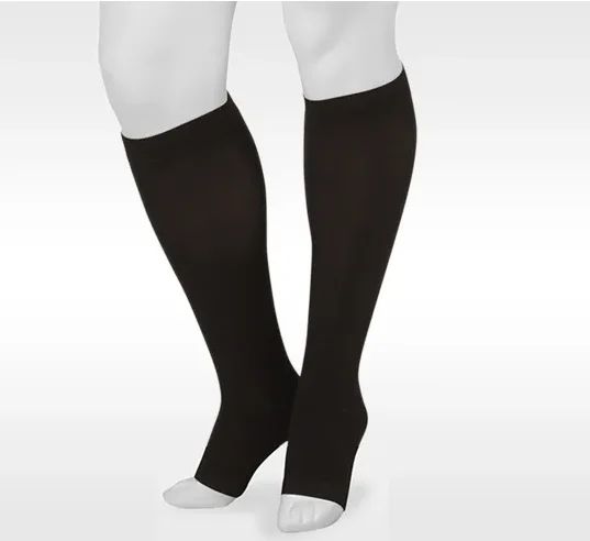 Juzo Basic 15-20mmHg Regular Open Toe Compression Stocking - Image 2
