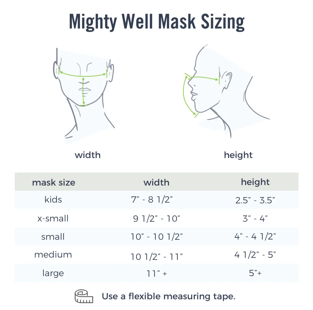 Kids Mighty Well Mask: Adjustable Child's Face Mask - Image 3