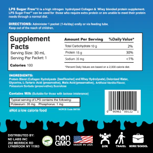LPS® Collagen & Whey Protein Supplement – Individual Packets - Image 3