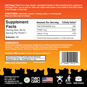 LPS® Collagen & Whey Protein Supplement – Individual Packets - Image 6