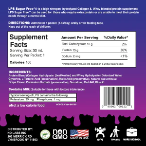 LPS® Collagen & Whey Protein Supplement – Individual Packets - Image 8