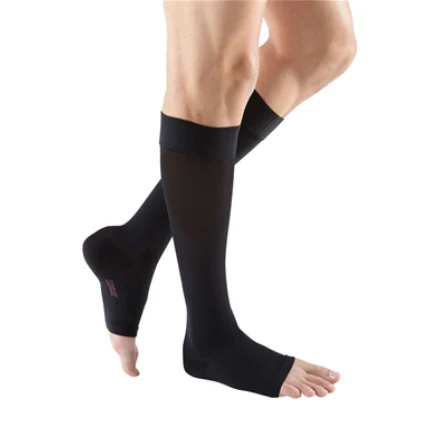 Mediven Plus 30-40 mmHg Calf Beaded Topband Open Toe Standard - Image 2
