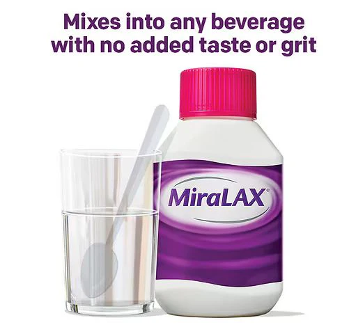 MiraLAX Laxative Powder 238gm Packet 8.3oz - Image 2