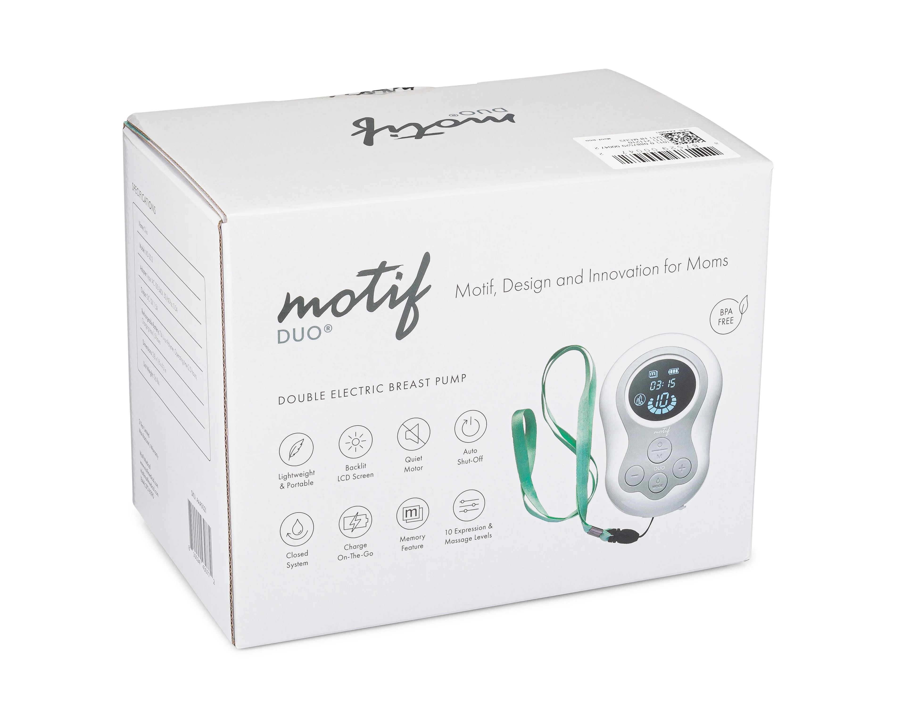 Motif Medical Duo Double Electric Breast Pump - Image 3