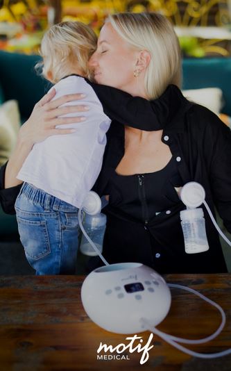 Motif Medical Luna Breast Pump - Rechargeable Battery-Operated - Image 12