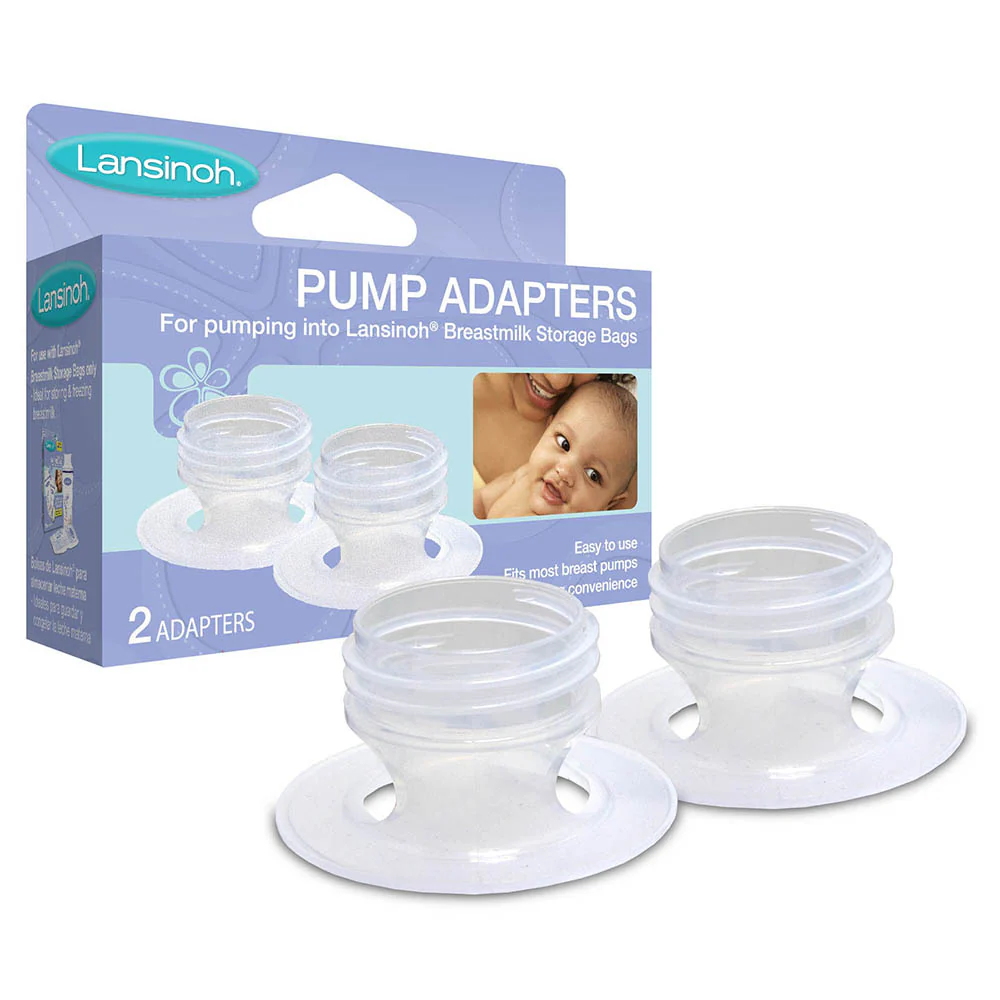 Lansinoh Pump Adaptors 2/Ct