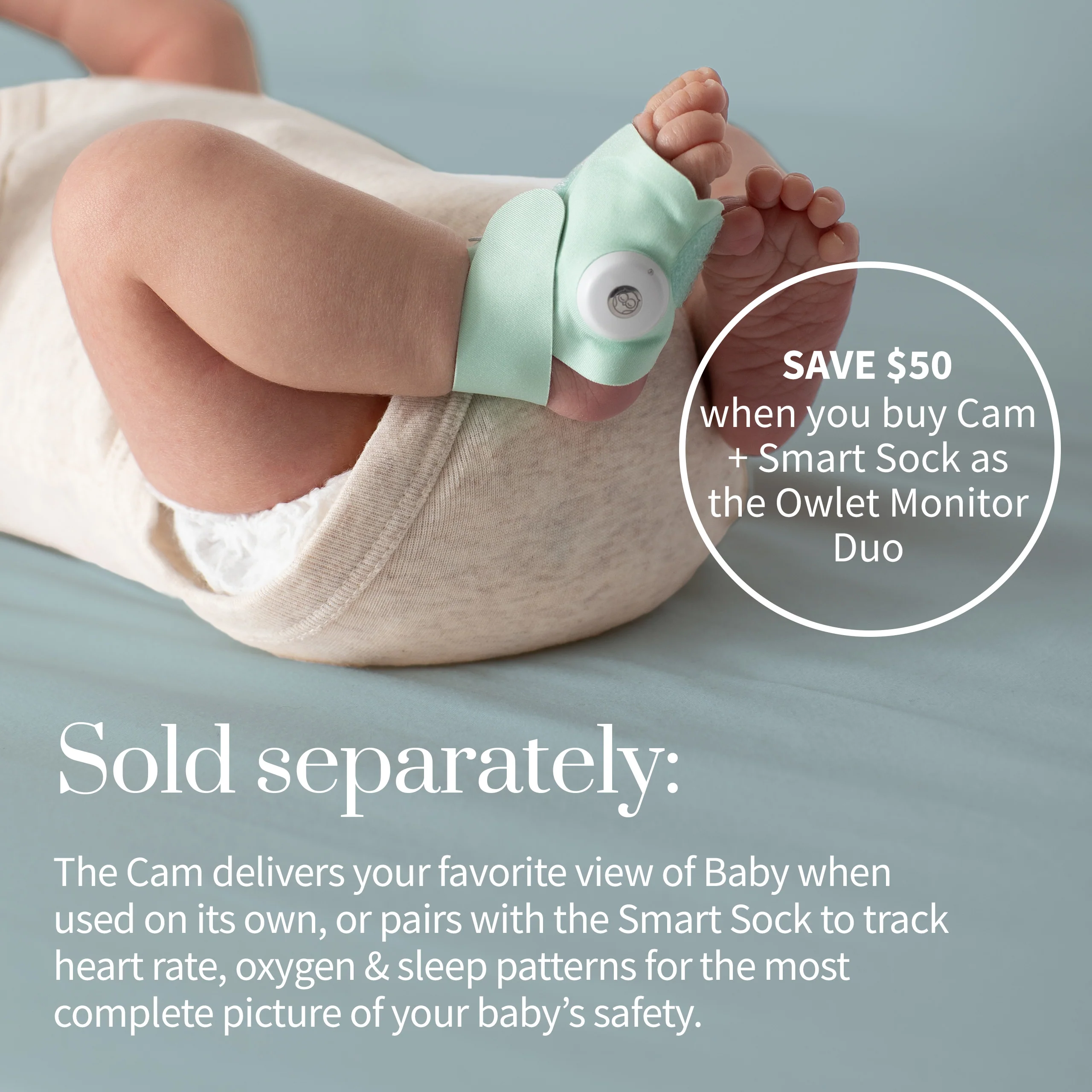 Owlet Cam Smart HD Video Baby Monitor - Image 5