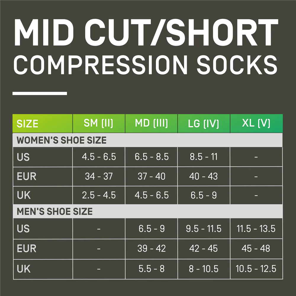 Pro Run Reflective Mid Cut Socks, Unisex - Image 3