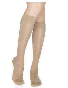 Rejuva Sheer Dot Compression Socks 15-20mmHg - Image 5