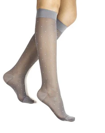 Rejuva Sheer Dot Compression Socks 15-20mmHg - Image 7