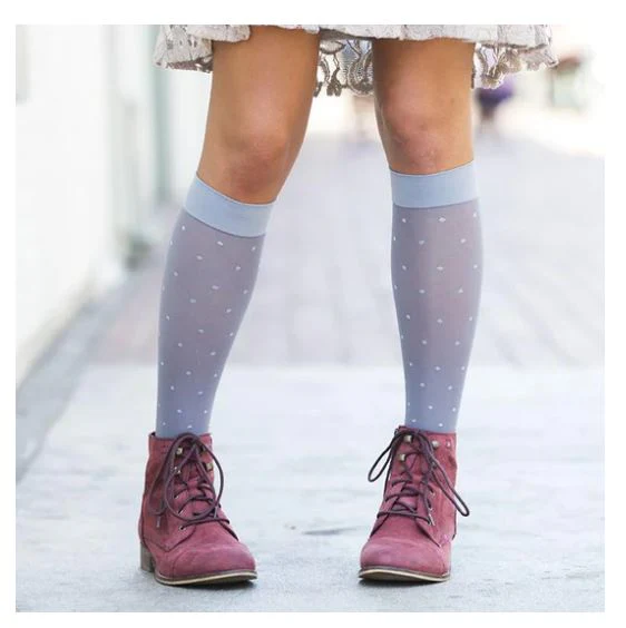 Rejuva Sheer Dot Compression Socks 15-20mmHg - Image 8