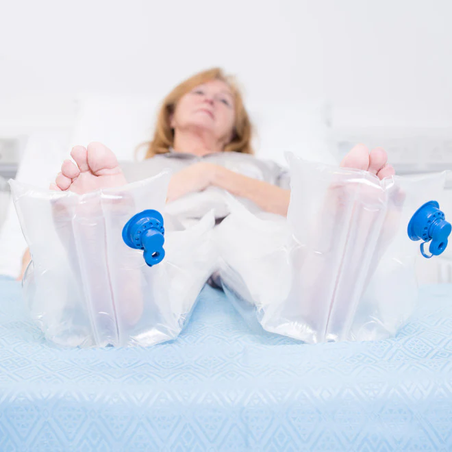 Repose Inflatable Foot Protectors and Pump - Image 3