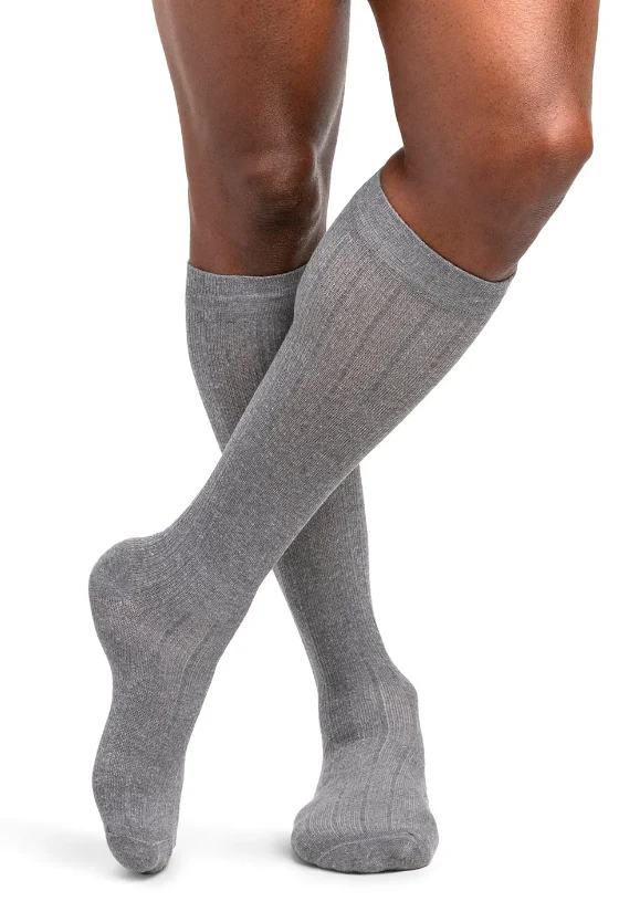 Sigvaris Style 822 Men's Microfiber Knee Highs w/Grip Top 20-30 mmHg - Image 3