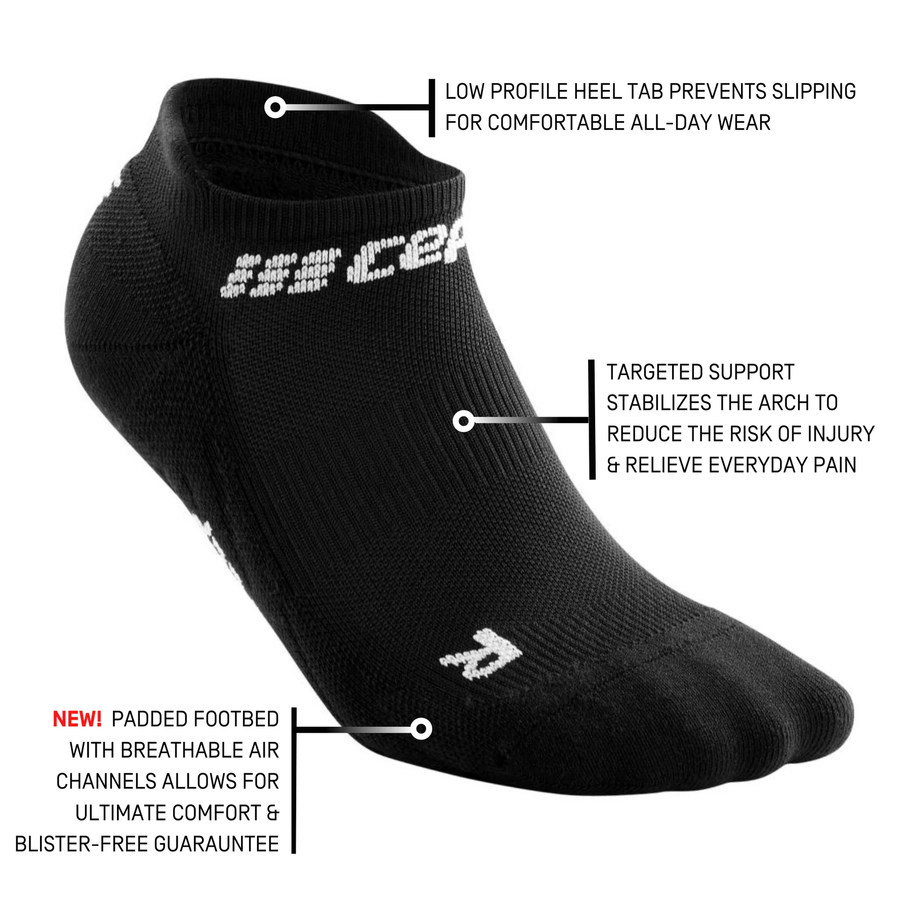 CEP No Show Compression Socks 4.0, Men - Image 3